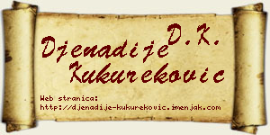 Đenadije Kukureković vizit kartica